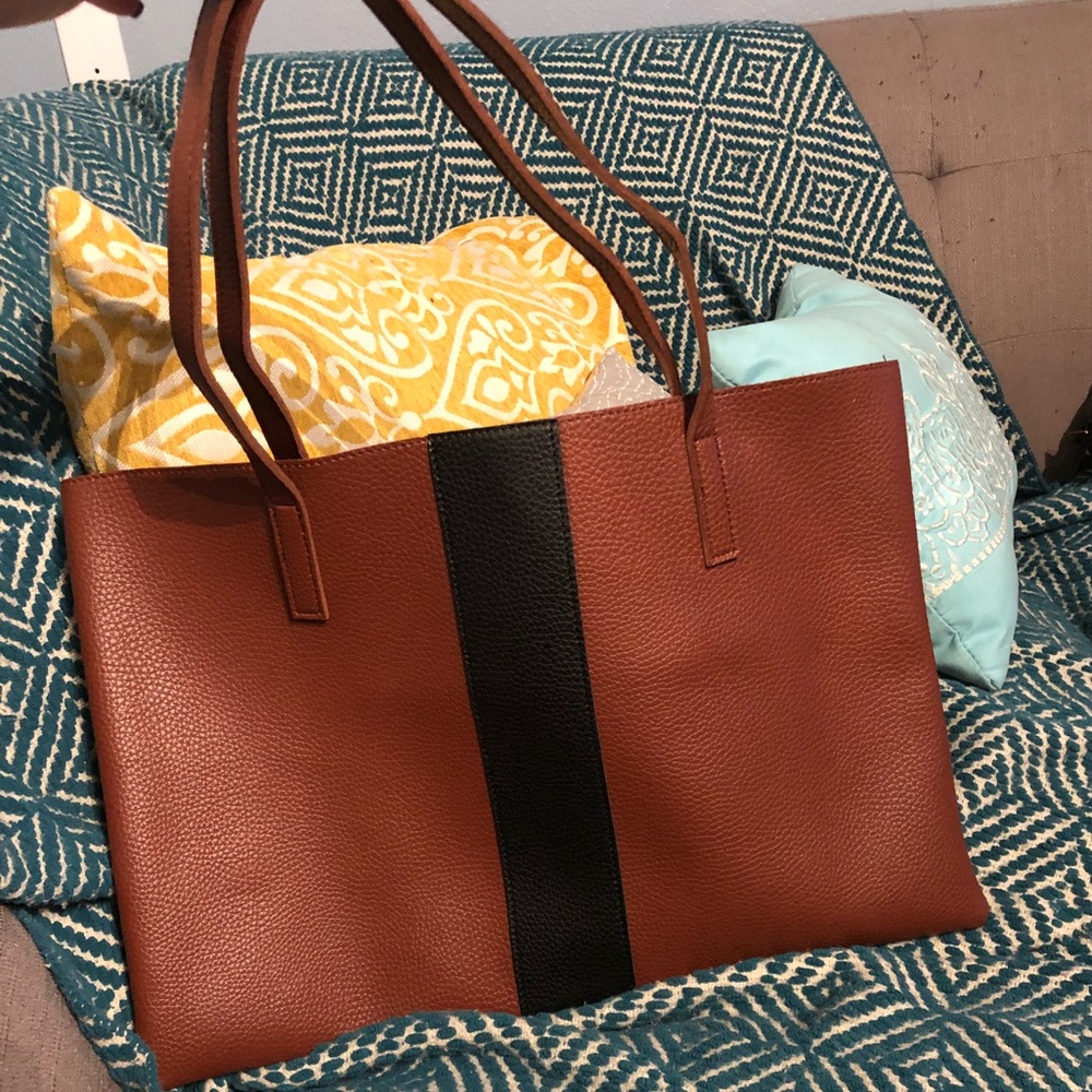 Vince Camuto vegan leather tote